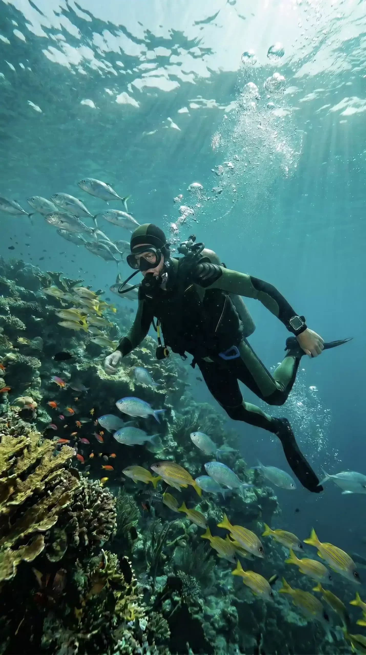 Technical materials for diving, watersports and outdoor.