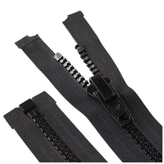 OPEN-END DIE-CAST ZIPPER